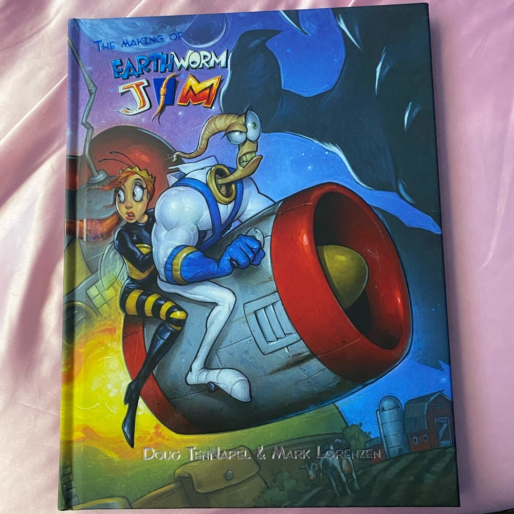 The making of the earth worm Jim signed copy